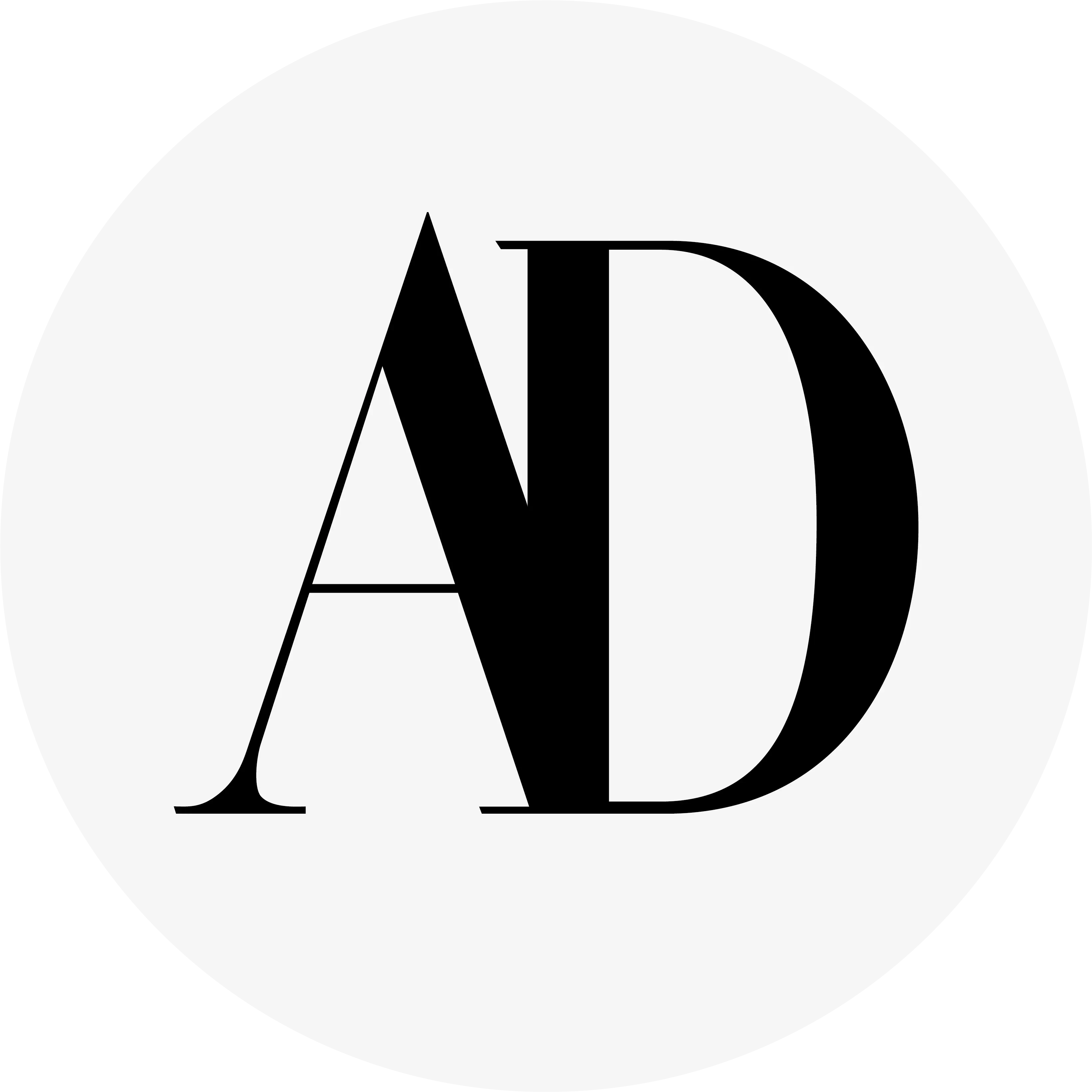 Logo Aleksandra Dubiel - białe